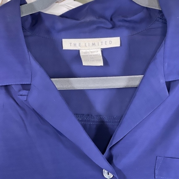 Vintage The Limited Button Down Tee Collared - Picture 3 of 6